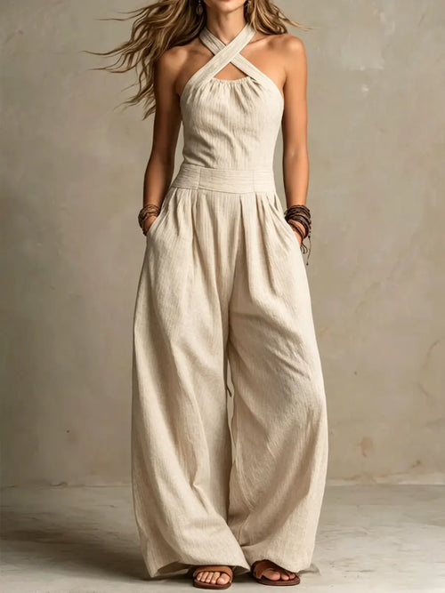 SUNSET ELEGANCE JUMPSUIT